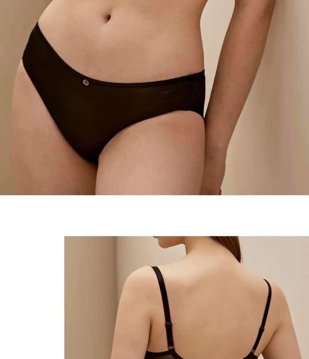 [Wonderbra] 노와이어 소프트 스킨 브라팬티 블랙 WBW3M12_T 상세페이지 13